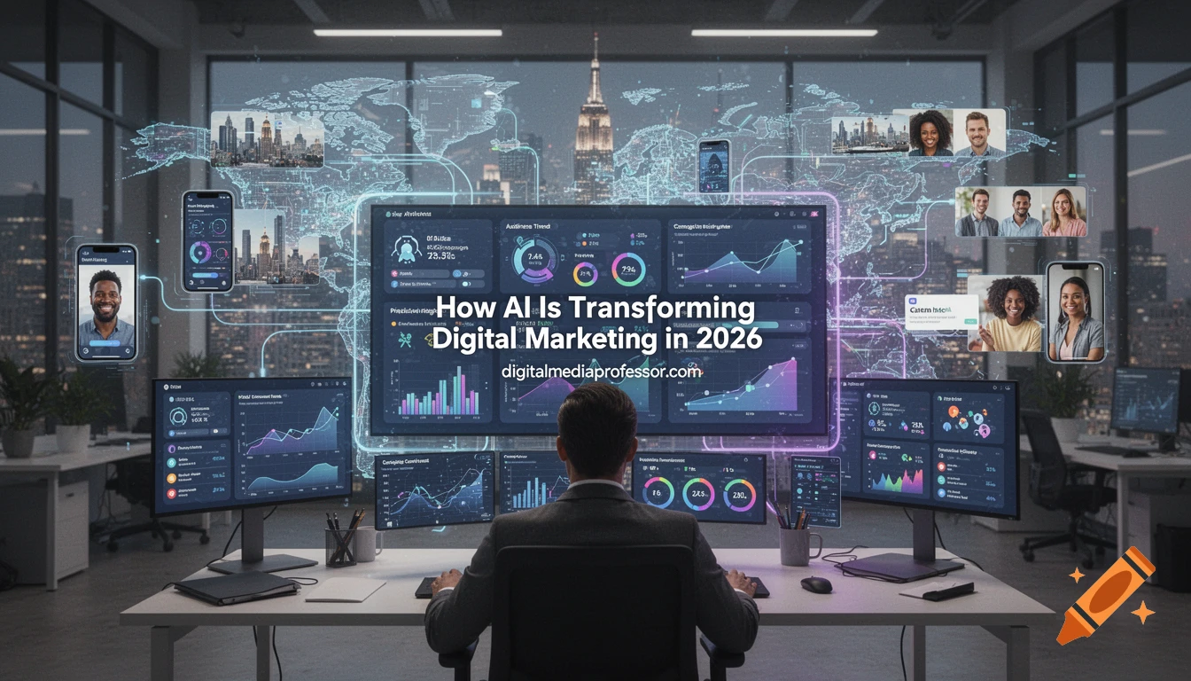How AI IsTransforming Digital Marketing in 2026 Feature Image